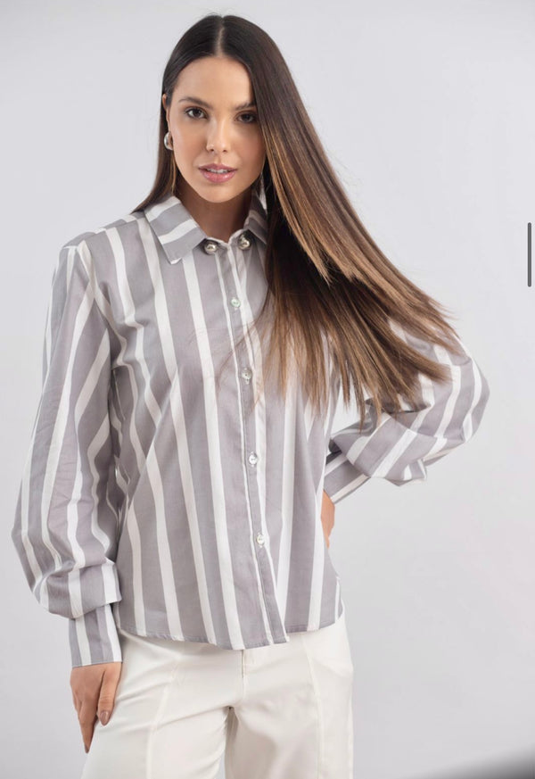 Camisa Glamour Listrada