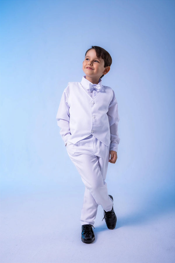CONJUNTO MISS CHERRY SOCIAL COLETE BRANCO