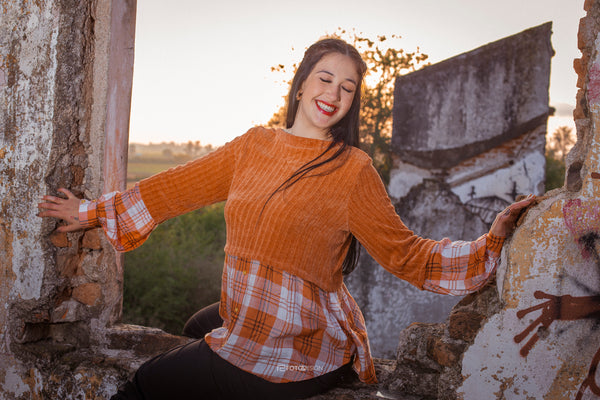 BLUSA MIkAELA ENTARDECER