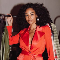 BLAZER OVER FEMININO ALFAIATARIA ONÇA PRETA