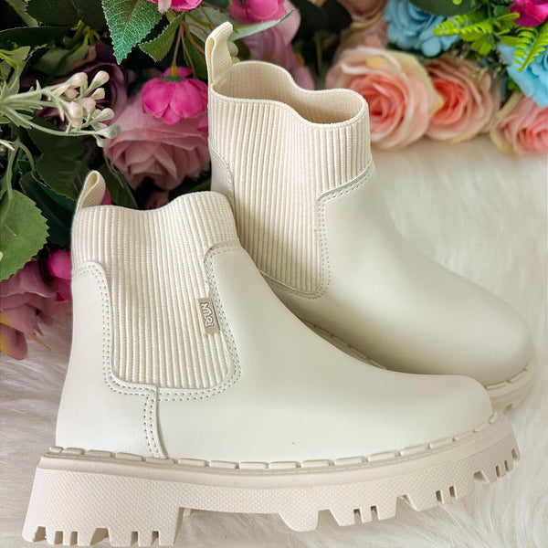 Bota - Coturno Nilqi Bianca Off White
