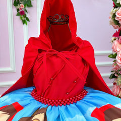 Vestido Infantil Temáticos da Gigi Chapeuzinho Vermelho - Glamim