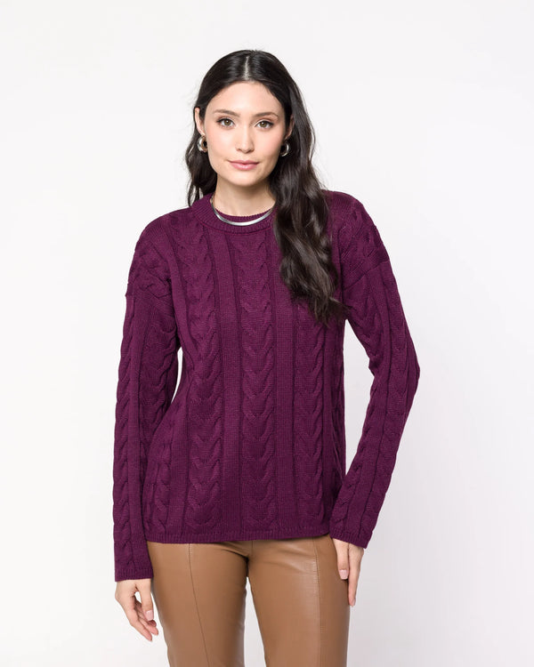 Blusa em Tricot com Tranças - Cristiane