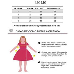 Vestido Lig Lig Tematico Circo Glamim