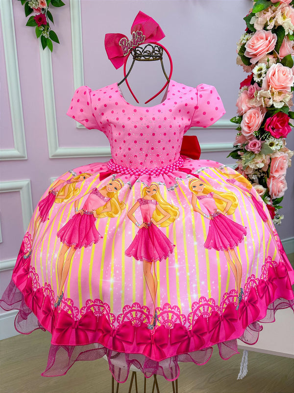 Vestido Tematicos da Gigi Barbie - Glamim