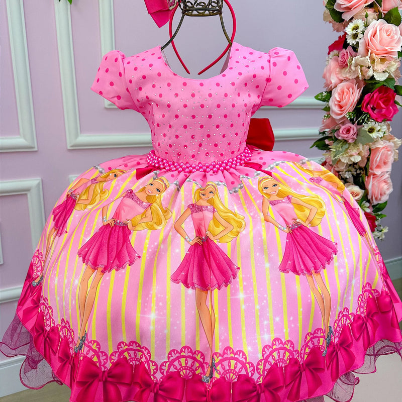 Vestido Tematicos da Gigi Barbie - Glamim