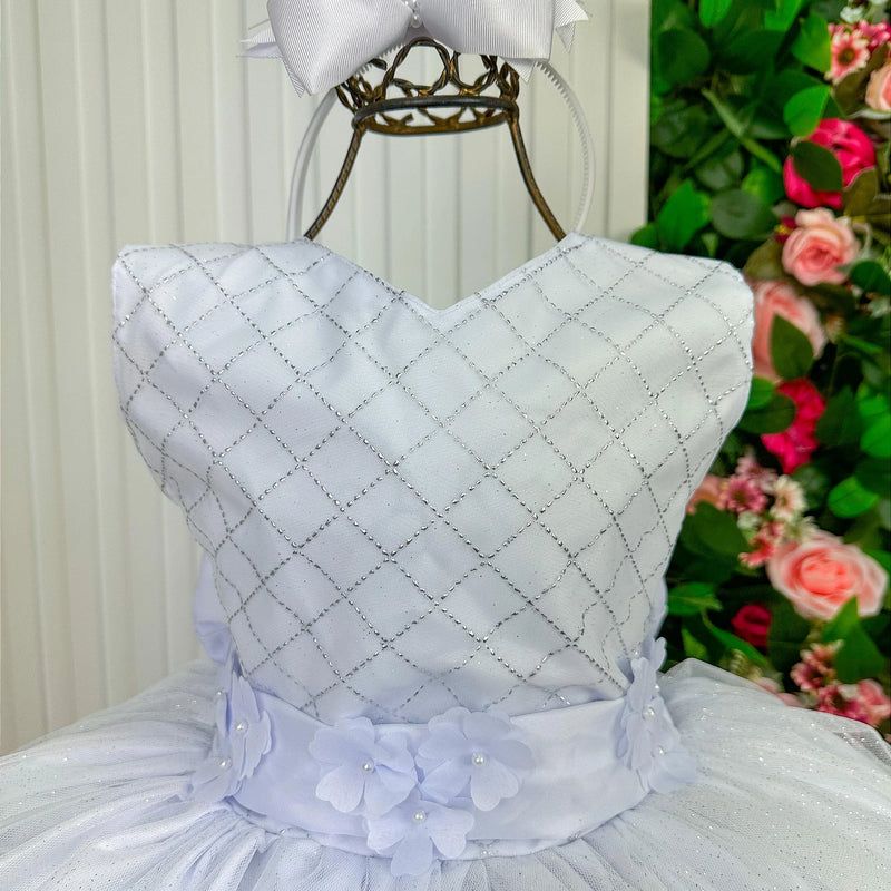 Vestido Marie Longo Olivia Branco - Glamim