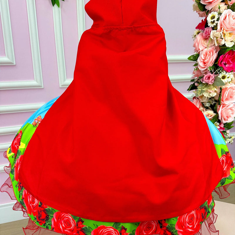 Vestido Infantil Temáticos da Gigi Chapeuzinho Vermelho - Glamim