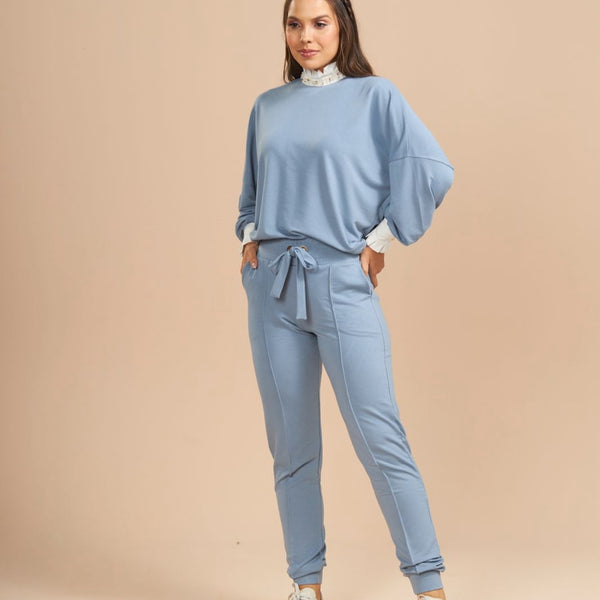 Blusa Moletom Imperatriz com bordados manuais