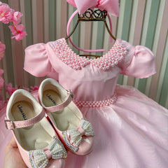 Vestido Luxo Pérolas - Glamim