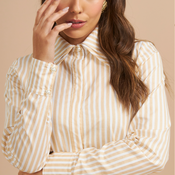 Camisa listrada Love-me
