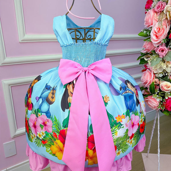 Vestido Tematicos da Miss Lilo e Stitch - Glamim