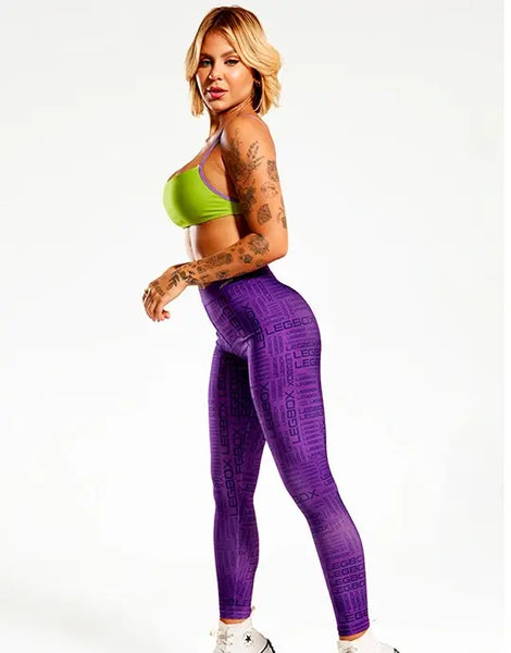 Calça Legging Glow Roxo