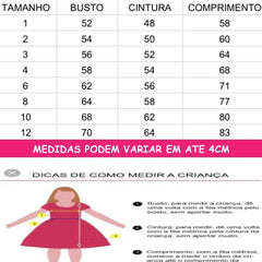 Vestido Princesa Belli Tematico Barbie Girls Glamim