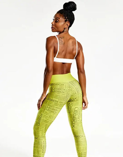 Calça Legging Cintura Alta Glow Verde