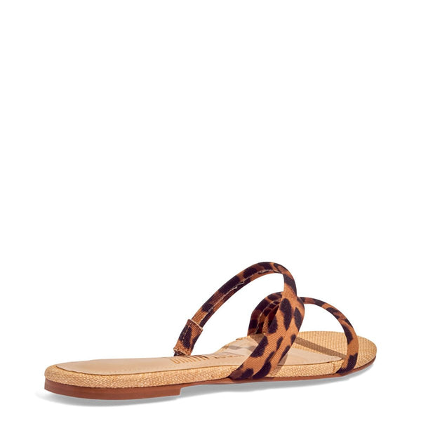 Rasteira Animal Print Estampa Leopardo