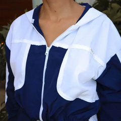 JAQUETA BOMBER
AZUL MARINHO C/ OFF WHITE PERFECT WAY