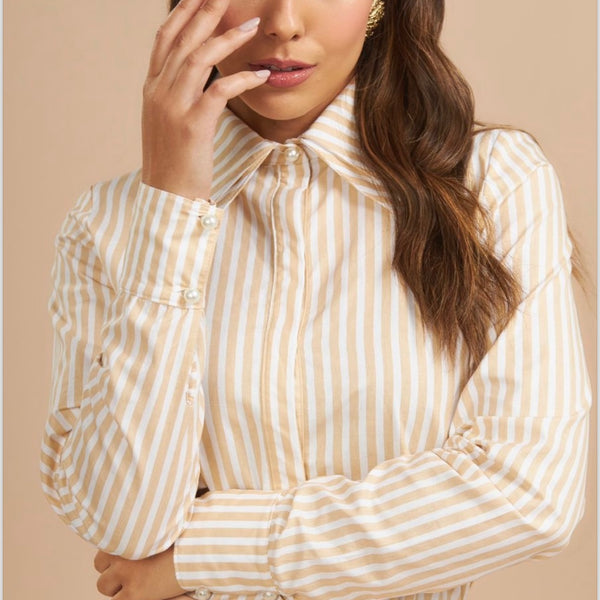 Camisa listrada Love-me