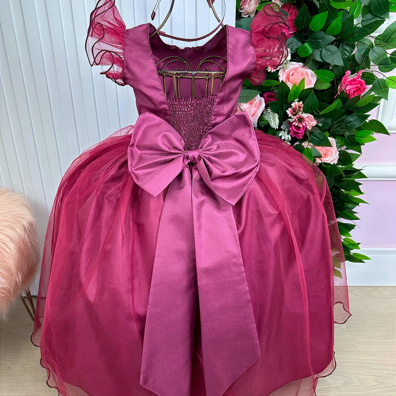Vestido Marie Longo Marina Marsala