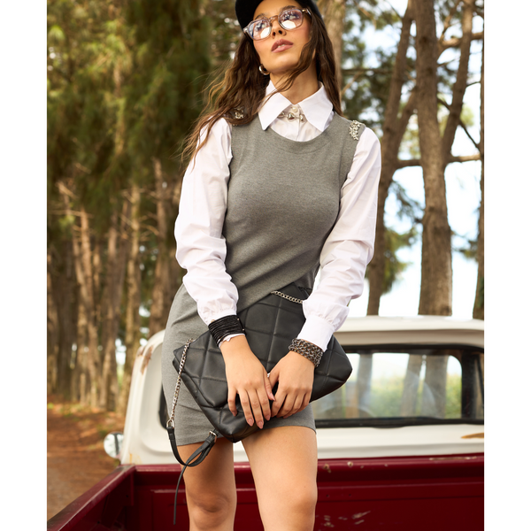 CONJUNTO VESTIDO LOVE-ME PORQUE SOU LINDA
