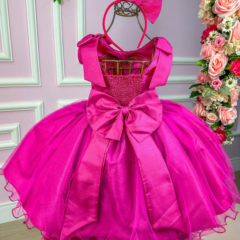 Vestido Princesa Belli Tematico Barbie Girls Glamim
