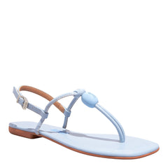 Rasteira Verniz Show Azul Gelatto