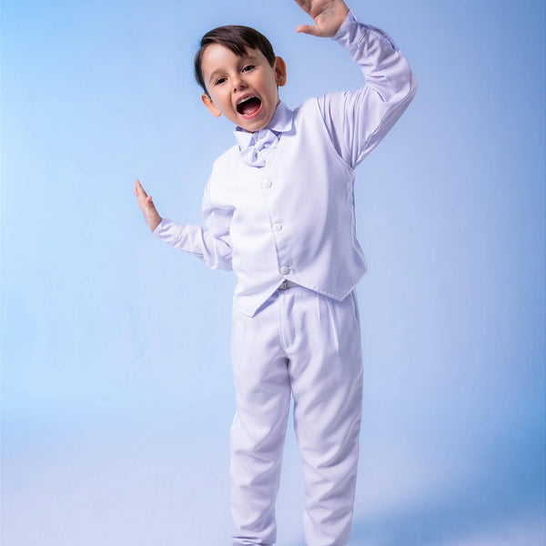 CONJUNTO MISS CHERRY SOCIAL COLETE BRANCO