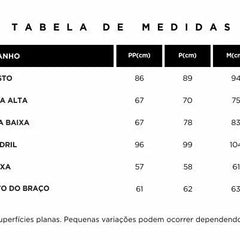 Blusa Cropped Lisa Com Mangas Amplas