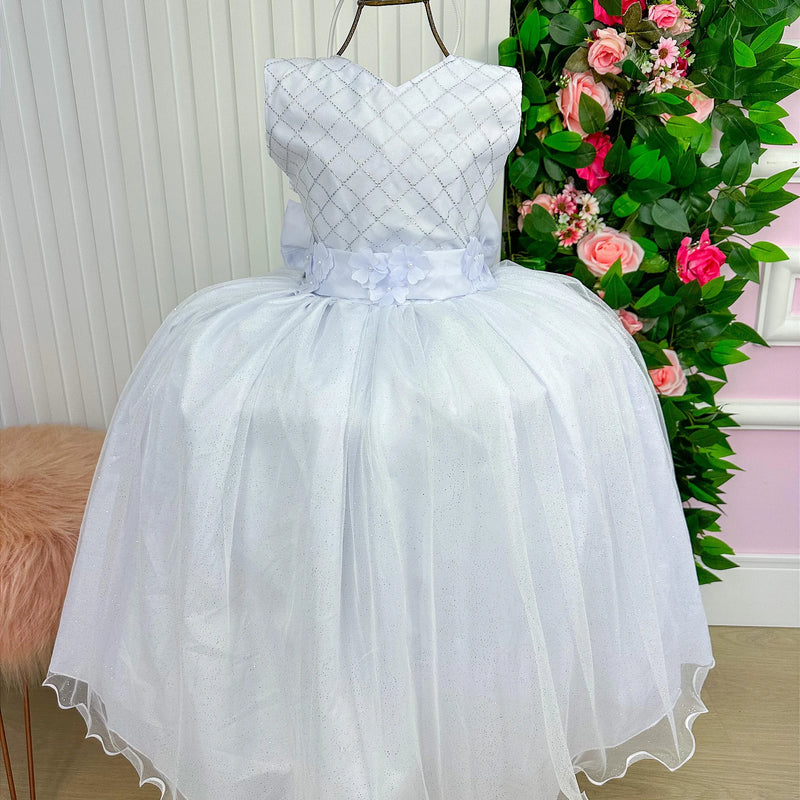 Vestido Marie Longo Olivia Branco - Glamim