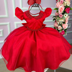 Vestido Luxo Pérolas - Glamim