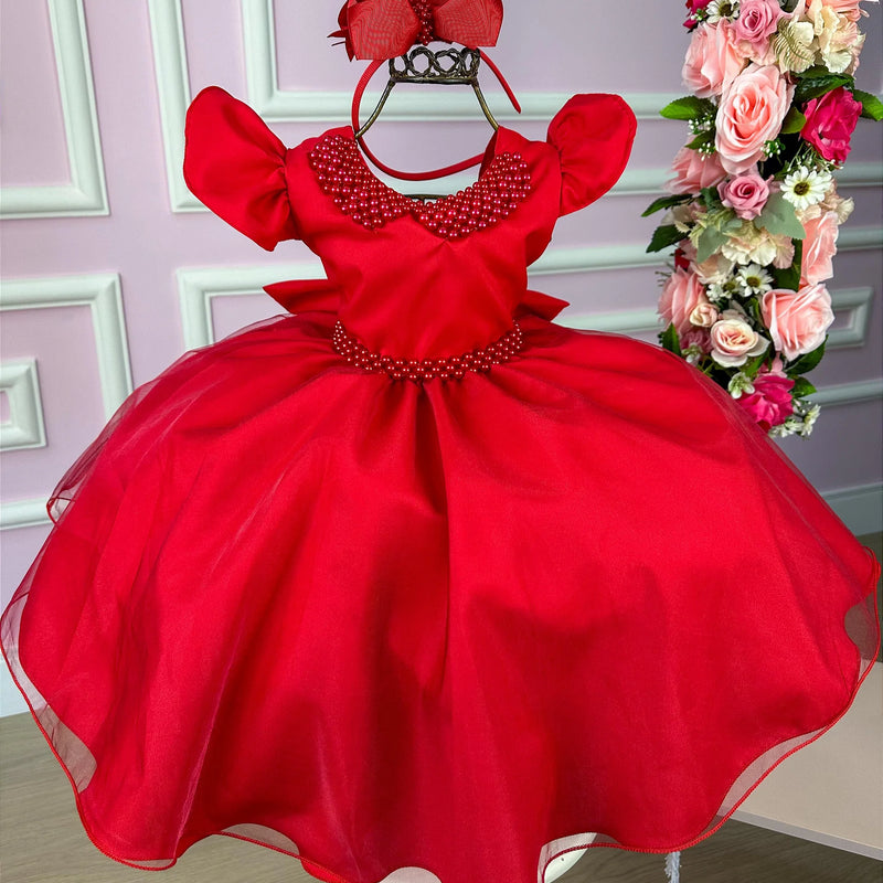 Vestido Luxo Pérolas - Glamim