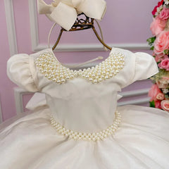 Vestido Luxo Pérolas - Glamim