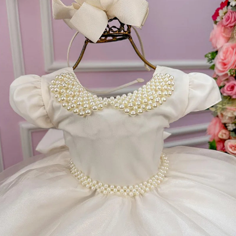 Vestido Luxo Pérolas - Glamim