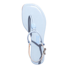 Rasteira Verniz Show Azul Gelatto