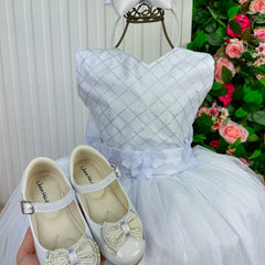 Vestido Marie Longo Olivia Branco - Glamim