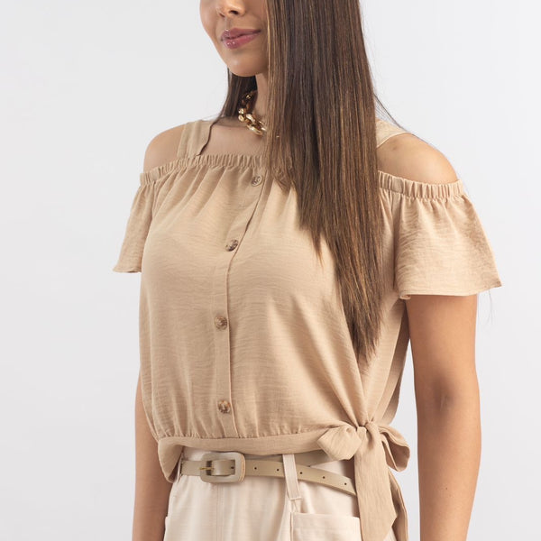 Blusa Elisa amarração lateral