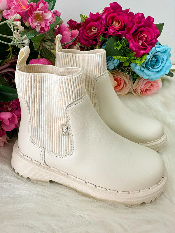 Bota - Coturno Nilqi Bianca Off White