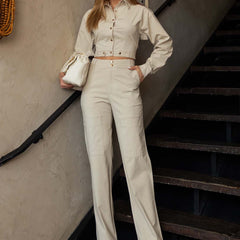 JAQUETA CROPPED OVER FEMININA PERFECT WAY