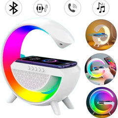 Alto-falante Bluetooth G com estação inteligente, estação inteligente, RGB, Bluetooth luminoso, 3 em 1