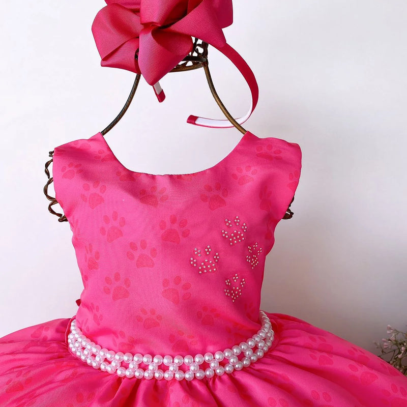 Vestido Tematicos da Miss Sky Patrulha Canina Glamim