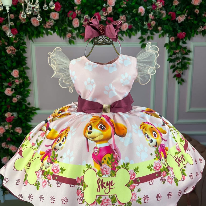 Vestido SKY Patrulha Canina - Glamim