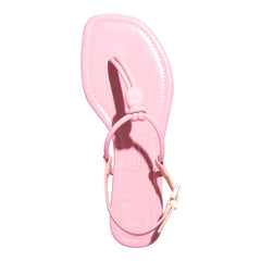 Rasteira Verniz Show Rosa Cotton