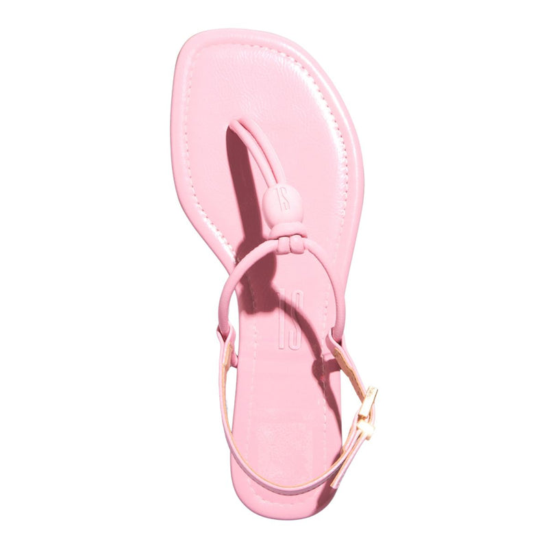 Rasteira Verniz Show Rosa Cotton