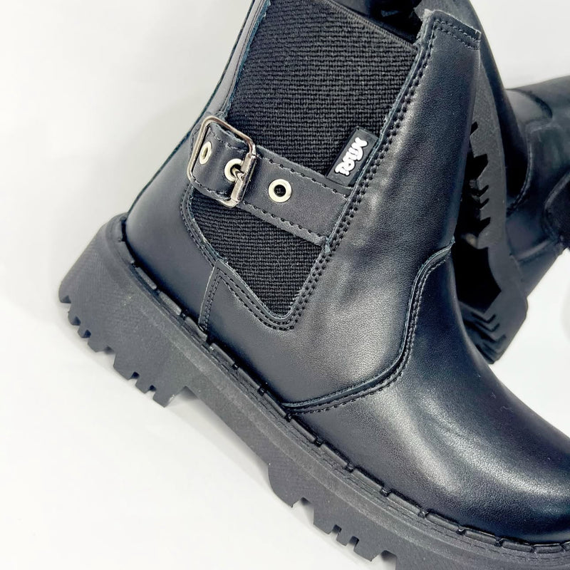 Bota Coturno Nilqi Preto - Glamim