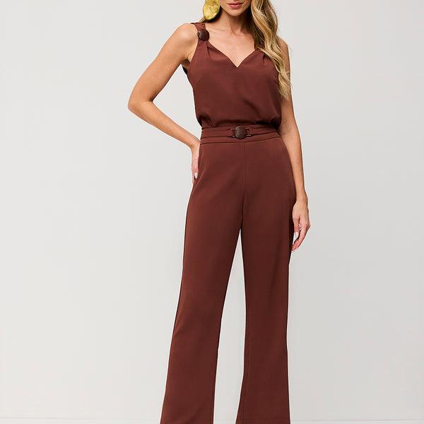 Blusa Reta Lisa Com Passante Nas Alças