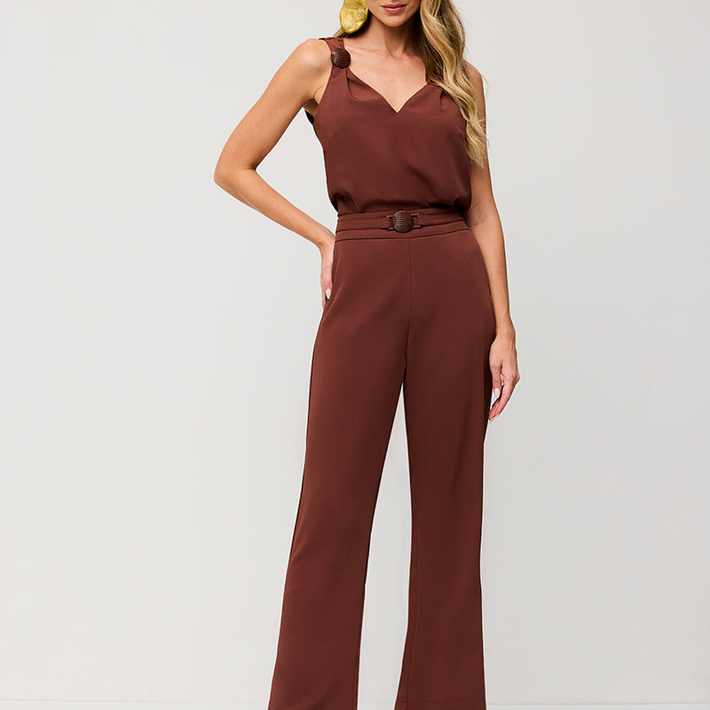 Blusa Reta Lisa Com Passante Nas Alças