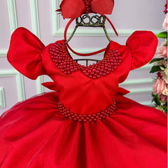 Vestido Luxo Pérolas - Glamim