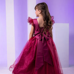 Vestido Marie Longo Marina Marsala