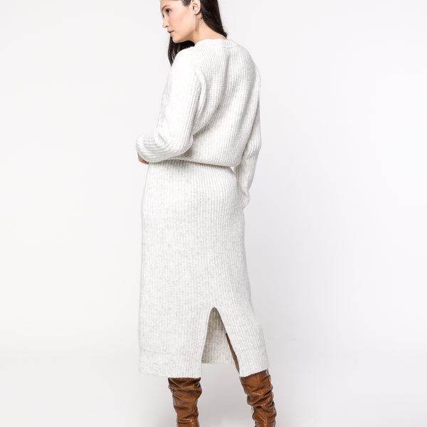 Saia Bianca Tricot