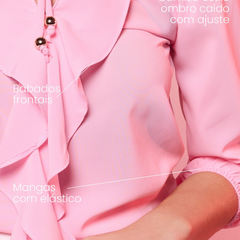 BLUSA FLORECER ROSA PÔ